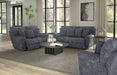 Catnapper - Paxon 2 Piece Power Headrest Reclining Sofa Set in Smoke - 61481-82-SMOKE - GreatFurnitureDeal