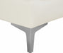 Meridian Furniture - Alina 142" Velvet Upholstered 8 Piece Modular Sectional - 604Cream-Sec8C - GreatFurnitureDeal