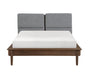 Homelegance - Astrid Queen Platform Bed in Walnut - 1501-1 - GreatFurnitureDeal