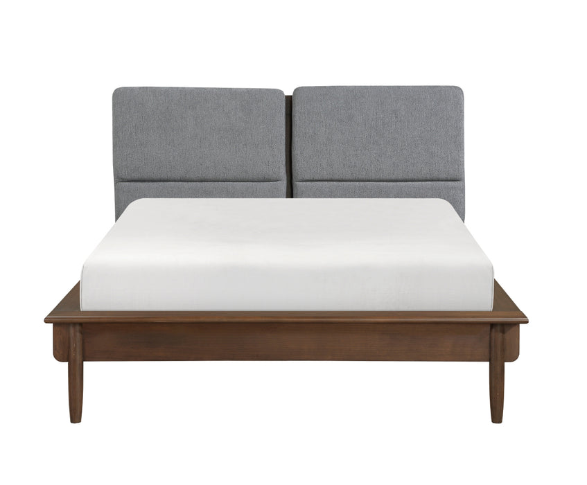 Homelegance - Astrid King Platform Bed in Walnut - 1501K-1EK - GreatFurnitureDeal