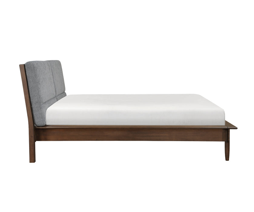 Homelegance - Astrid Queen Platform Bed in Walnut - 1501-1 - GreatFurnitureDeal