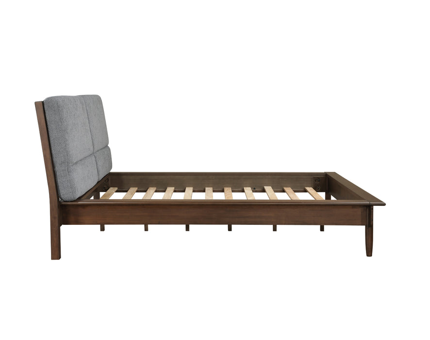Homelegance - Astrid King Platform Bed in Walnut - 1501K-1EK - GreatFurnitureDeal