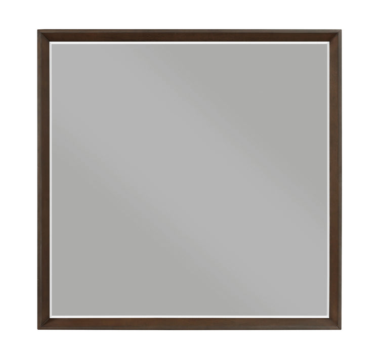 Homelegance - Astrid 6 Drawer Dresser and Mirror Set in Walnut - 1501-5-6 - GreatFurnitureDeal