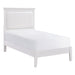 Homelegance - Seabright Twin Bed - 1519WHT-1 - GreatFurnitureDeal