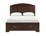 Homelegance - Hudson 3 Piece King Platform Storage Bedroom Set in Cherry - 1520CHK-1EK-3SET - GreatFurnitureDeal