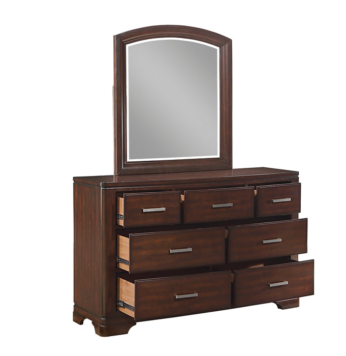 Homelegance - Hudson 4 Piece California King Platform Storage Bedroom Set in Cherry - 1520CHK-1CK-4SET - GreatFurnitureDeal