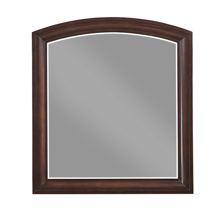 Homelegance - Hudson 7 Drawer Dresser and Mirror Set in Cherry - 1520CH-5-6 - GreatFurnitureDeal