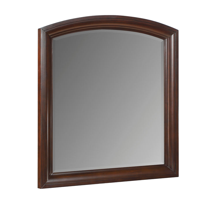 Homelegance - Hudson 7 Drawer Dresser and Mirror Set in Cherry - 1520CH-5-6 - GreatFurnitureDeal