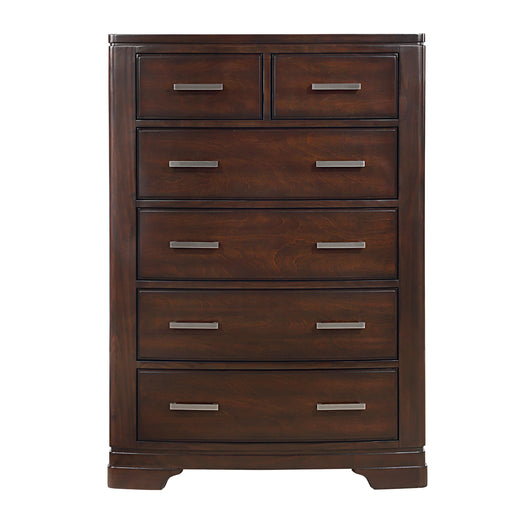Homelegance - Hudson 6 Drawer Chest in Cherry - 1520CH-9 - GreatFurnitureDeal