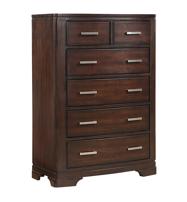 Homelegance - Hudson 6 Drawer Chest in Cherry - 1520CH-9 - GreatFurnitureDeal
