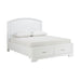 Homelegance - Hudson 6 Piece Queen Platform Storage Bedroom Set in White - 1520WH-1-6SET - GreatFurnitureDeal