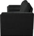 Meridian Furniture - Madeline 89" Black Chenille Fabric Upholstered Sofa - 152Black-S - GreatFurnitureDeal