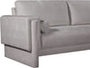 Meridian Furniture - Madeline 89" Grey Chenille Fabric Upholstered Sofa - 152Grey-S - GreatFurnitureDeal