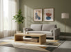 Meridian Furniture - Madeline 89" Grey Chenille Fabric Upholstered Sofa - 152Grey-S - GreatFurnitureDeal