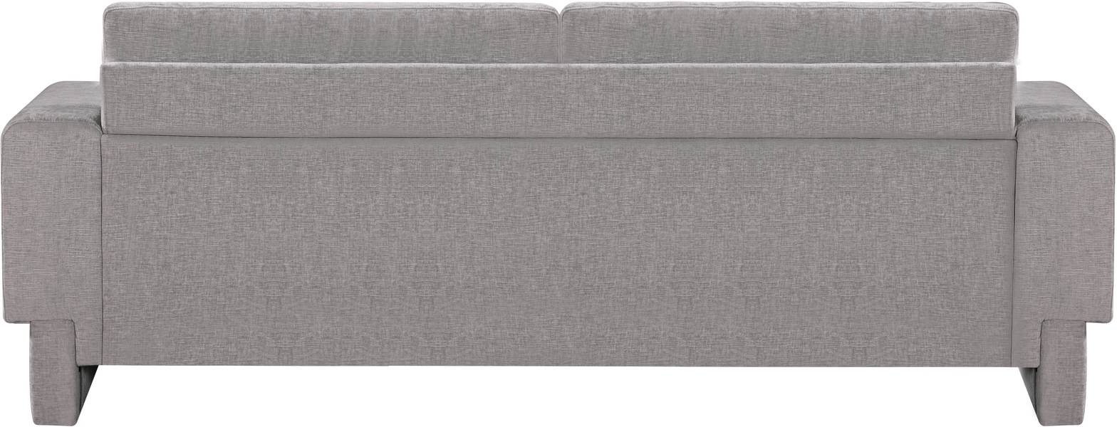Meridian Furniture - Madeline 89" Grey Chenille Fabric Upholstered Sofa - 152Grey-S - GreatFurnitureDeal