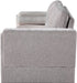 Meridian Furniture - Madeline 89" Grey Chenille Fabric Upholstered Sofa - 152Grey-S - GreatFurnitureDeal