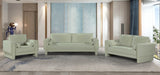 Meridian Furniture - Madeline 89" Mint Chenille Fabric Upholstered Sofa - 152Mint-S - GreatFurnitureDeal