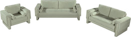 Meridian Furniture - Madeline 89" Mint Chenille Fabric Upholstered Sofa - 152Mint-S - GreatFurnitureDeal