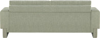 Meridian Furniture - Madeline 89" Mint Chenille Fabric Upholstered Sofa - 152Mint-S - GreatFurnitureDeal