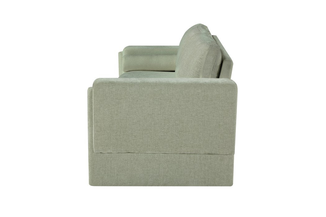 Meridian Furniture - Madeline 89" Mint Chenille Fabric Upholstered Sofa - 152Mint-S - GreatFurnitureDeal