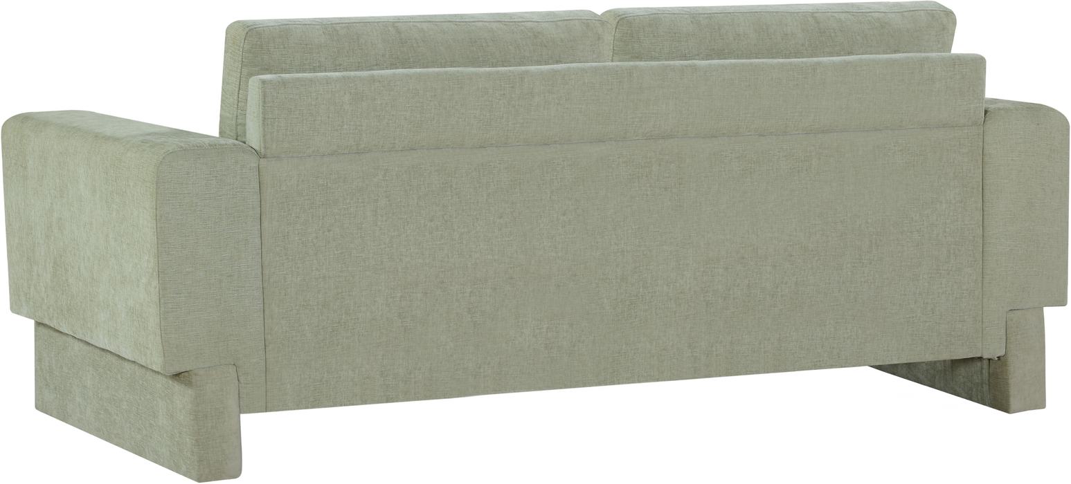 Meridian Furniture - Madeline 89" Mint Chenille Fabric Upholstered Sofa - 152Mint-S - GreatFurnitureDeal