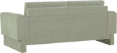Meridian Furniture - Madeline 89" Mint Chenille Fabric Upholstered Sofa - 152Mint-S - GreatFurnitureDeal