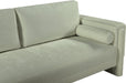 Meridian Furniture - Madeline 89" Mint Chenille Fabric Upholstered Sofa - 152Mint-S - GreatFurnitureDeal