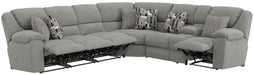 Catnapper - Quinn 3 Piece Sectional Sofa in Nature - 153-36-37-38-NAT - GreatFurnitureDeal