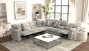 Catnapper - Quinn 3 Piece Sectional Sofa in Nature - 153-36-37-38-NAT - GreatFurnitureDeal