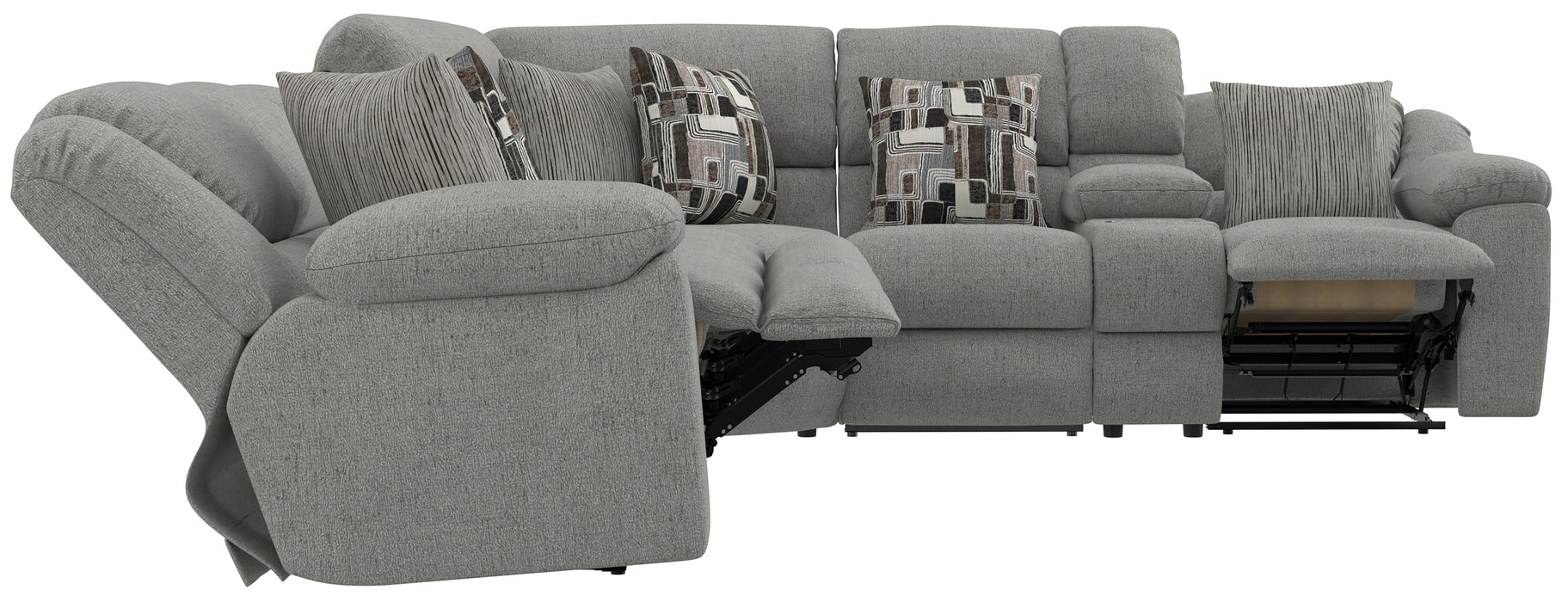 Catnapper - Quinn 3 Piece Sectional Sofa in Nature - 153-36-37-38-NAT - GreatFurnitureDeal