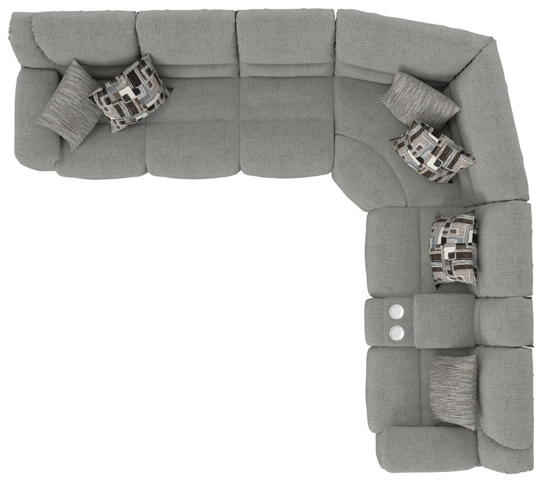 Catnapper - Quinn 3 Piece Sectional Sofa in Nature - 153-36-37-38-NAT - GreatFurnitureDeal