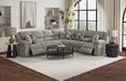 Catnapper - Quinn 3 Piece Sectional Sofa in Nature - 153-36-37-38-NAT - GreatFurnitureDeal