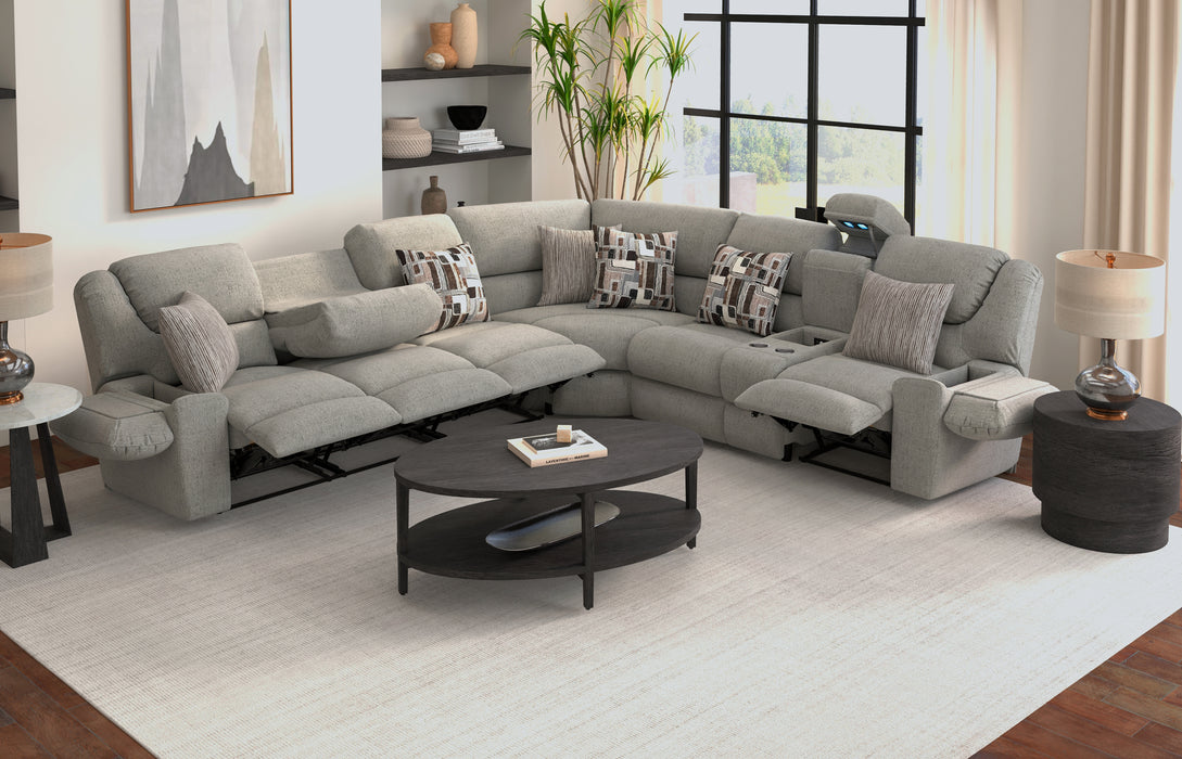 Catnapper - Quinn 3 Piece Sectional Sofa in Nature - 153-36-37-38-NAT - GreatFurnitureDeal