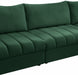 Meridian Furniture - Jacob 140" Velvet Upholstered 8 Piece Modular Sectional - 649Green-Sec8A - GreatFurnitureDeal