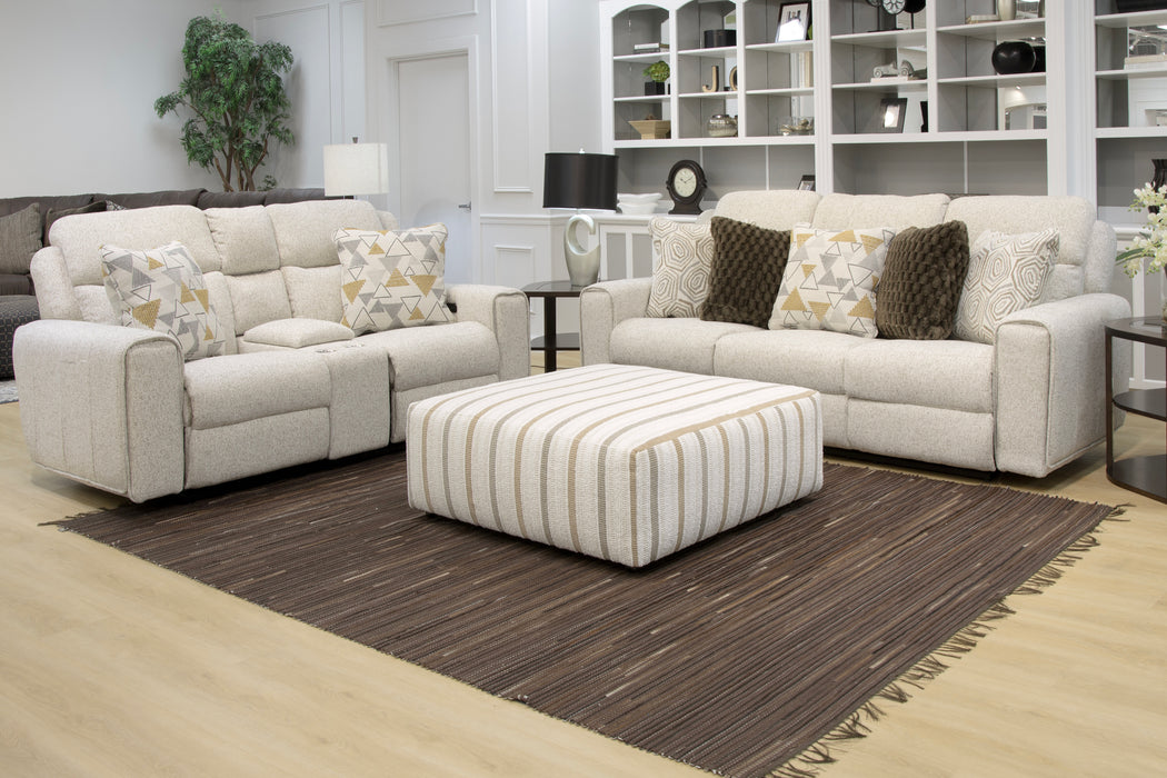 Catnapper - Micah 2 Piece Reclining Sofa Set in Oatmeal - 61541-49-OATMEAL - GreatFurnitureDeal