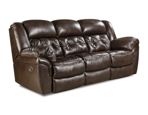 Motion Ease - Denver Double Reclining Sofa in Whiskey - 155-30-21 - GreatFurnitureDeal