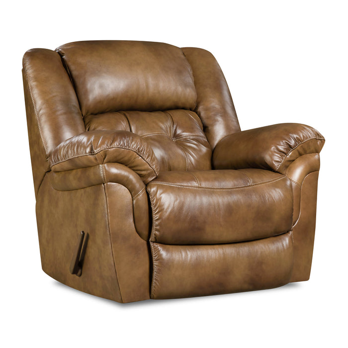 Motion Ease - Denver Rocker Recliner in Saddle - 155-91-15 - GreatFurnitureDeal