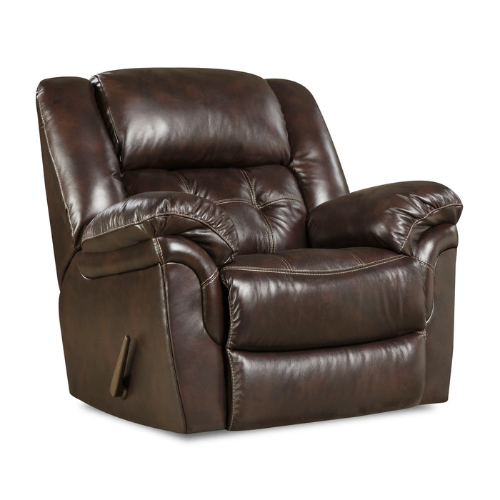 Motion Ease - Denver Rocker Recliner in Whiskey - 155-91-21 - GreatFurnitureDeal