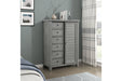 Homelegance - Logandale Wardrobe Chest in Antique Gray - 1559DG-10 - GreatFurnitureDeal