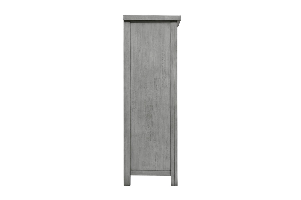 Homelegance - Logandale Wardrobe Chest in Antique Gray - 1559DG-10 - GreatFurnitureDeal