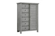 Homelegance - Logandale Wardrobe Chest in Antique Gray - 1559DG-10 - GreatFurnitureDeal