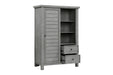 Homelegance - Logandale Wardrobe Chest in Antique Gray - 1559DG-10 - GreatFurnitureDeal