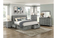 Homelegance - Logandale 3 Piece California King Platform Bedroom Set in Antique Gray - 1559DGK-1CK-3SET - GreatFurnitureDeal