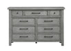 Homelegance - Logandale 4 Piece California King Platform Bedroom Set in Antique Gray - 1559DGK-1CK-4SET - GreatFurnitureDeal