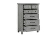 Homelegance - Logandale 7 Drawer Chest in Antique Gray - 1559DG-9 - GreatFurnitureDeal