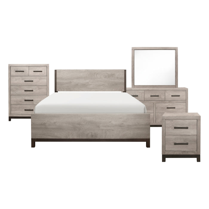 Homelegance - Zephyr 5 Piece Queen Bedroom Set in 2-Tone - 1577-1*9 - GreatFurnitureDeal
