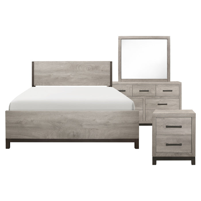 Homelegance - Zephyr 4 Piece Queen Bedroom Set in 2-Tone - 1577-1*4 - GreatFurnitureDeal