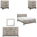 Homelegance - Zephyr 5 Piece Queen Bedroom Set in 2-Tone - 1577-1-5SET - GreatFurnitureDeal