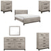 Homelegance - Zephyr 6 Piece California King Bedroom Set in 2-Tone - 1577K-1CK-6SET - GreatFurnitureDeal