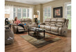 Motion Ease - Greer Double Reclining Power Sofa in Tan - 158-37-17 - GreatFurnitureDeal